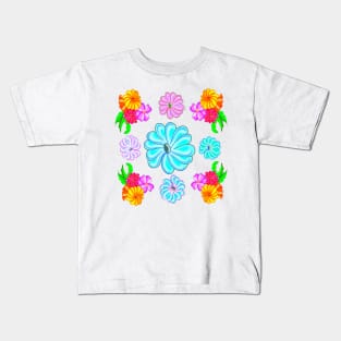 Flowers Flowers Etc Kids T-Shirt